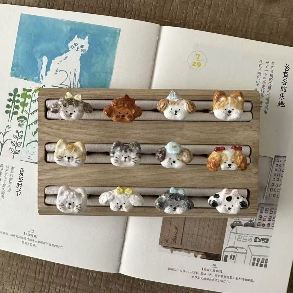 Who Needs a Diamond? This Tiny Dog Ring Steals the Show!For Dog Lovers-Quality and Heartwarming